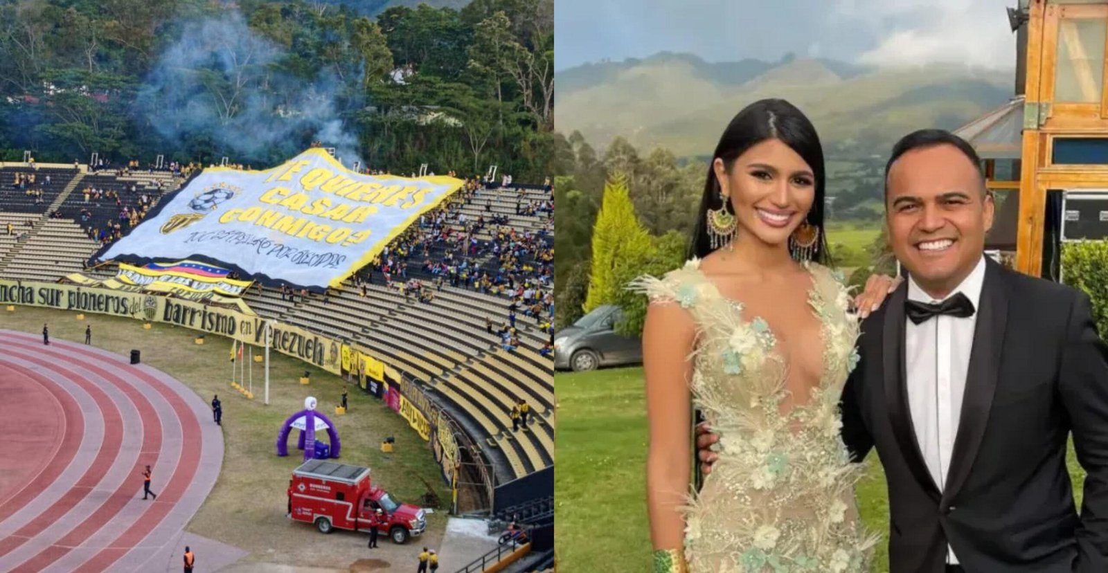 Miss Venezuela y presidente del Táchira comprometidos