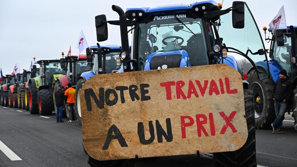 Protestas en Francia 31 de enero 2024