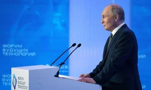 Russia's President Putin attends Future Technologies Forum in Moscow