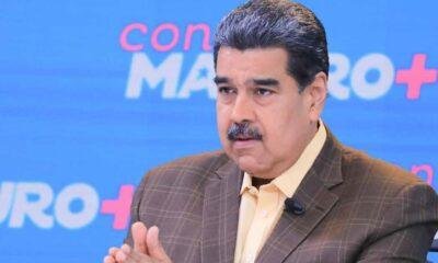 Nicolás Maduro hablando